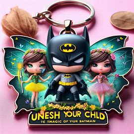 Unleash Your Inner Child: The Magic of Fairy Batman Keychains