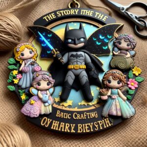 Read more about the article The Story Behind the Magic: Crafting Our Fairy Batman Keychain